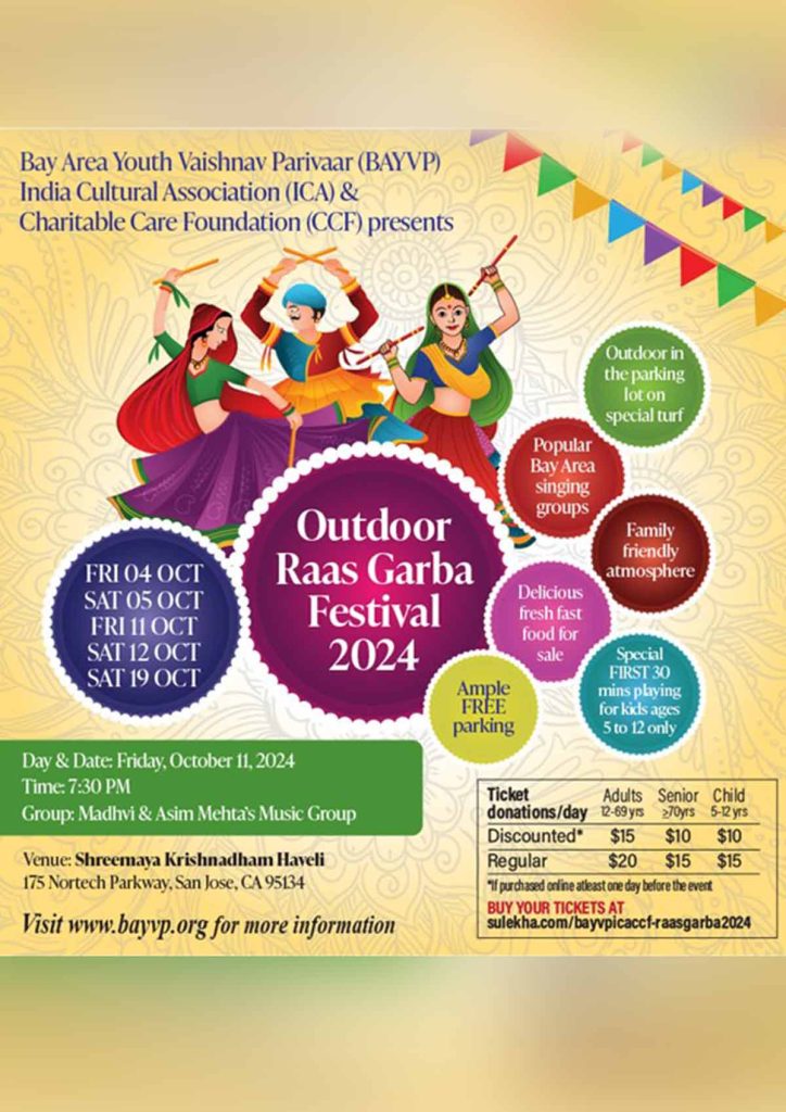 BAYVP-ICA-CCF – OUTDOOR Raas Garba Festival 2024