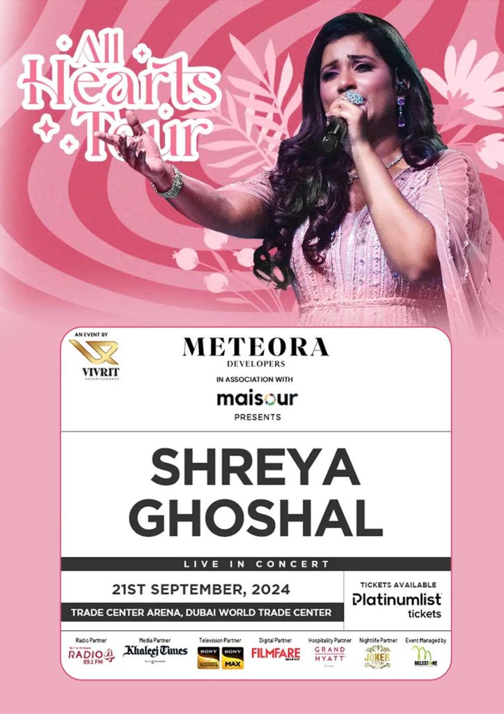 Shreya Ghoshal – Live In Concert 2024