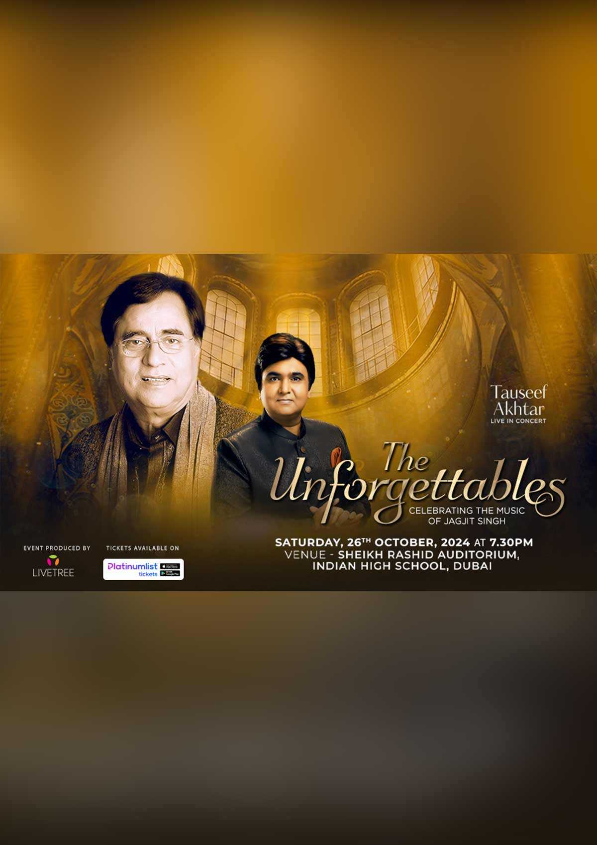 The Unforgettables - Tribute to Jagjit Singh in Dubai 2024