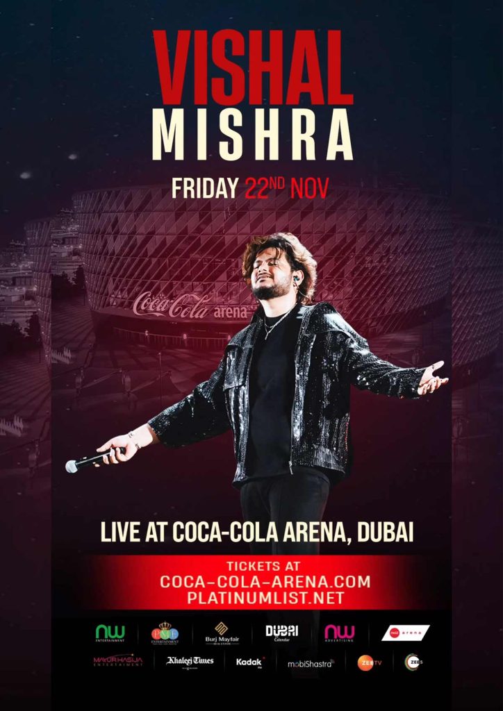 Vishal Mishra Live in Dubai