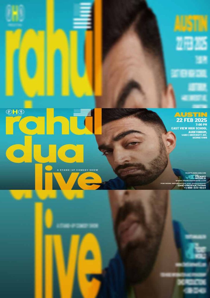 Austin – Rahul Dua Standup Comedy Live 2025