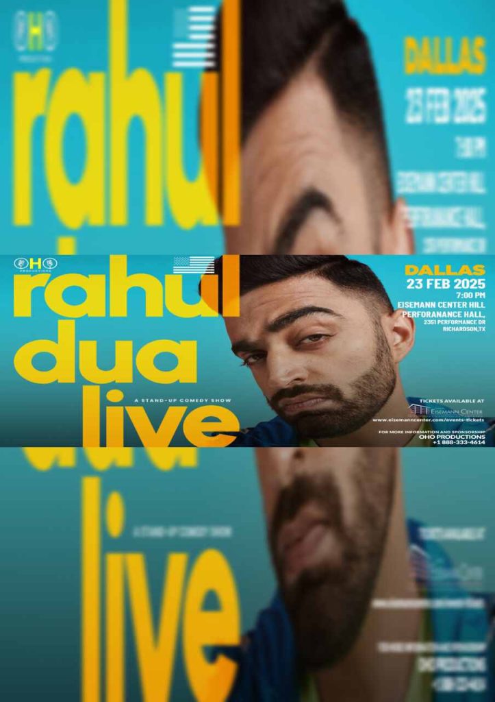 Dallas – Rahul Dua Standup Comedy Live 2025