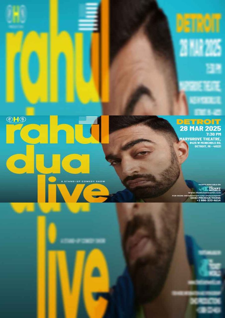 Detroit – Rahul Dua Standup Comedy Live 2025