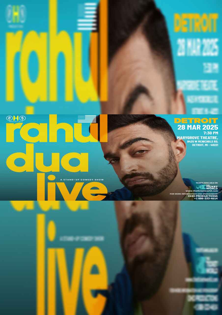 Detroit - Rahul Dua Standup Comedy Live 2025