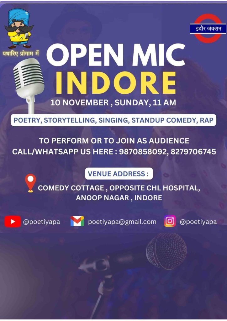 Open MIC In Indore