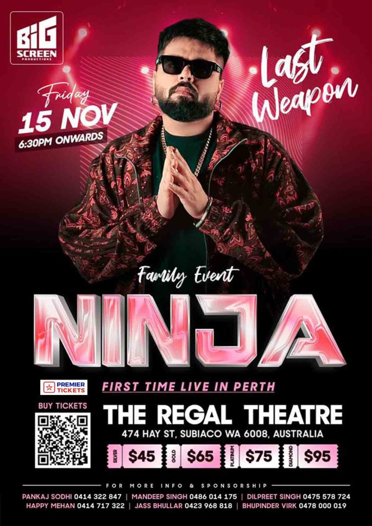 Ninja – Live in Perth 2024