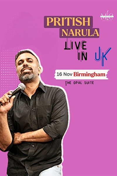 Pritish Narula – Live in Birmingham