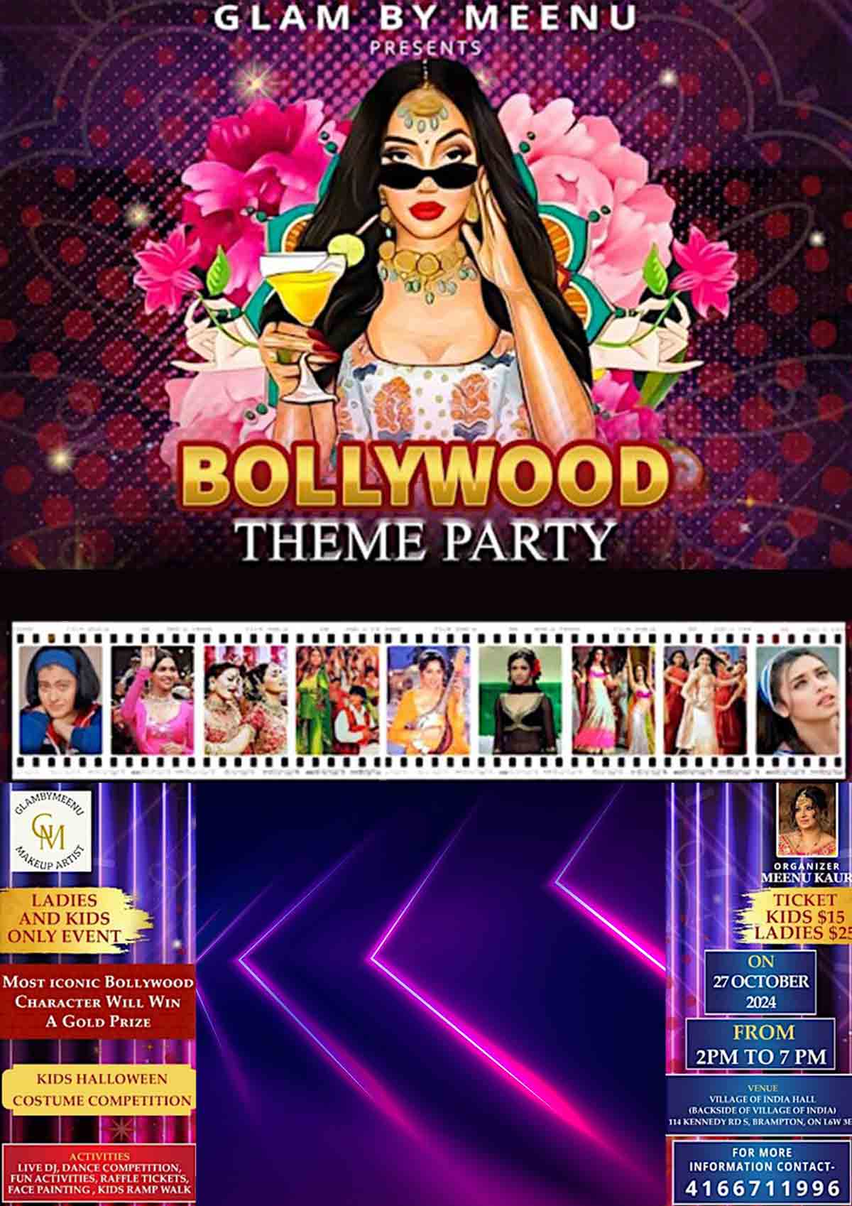 Bollywood & Halloween Theme Party