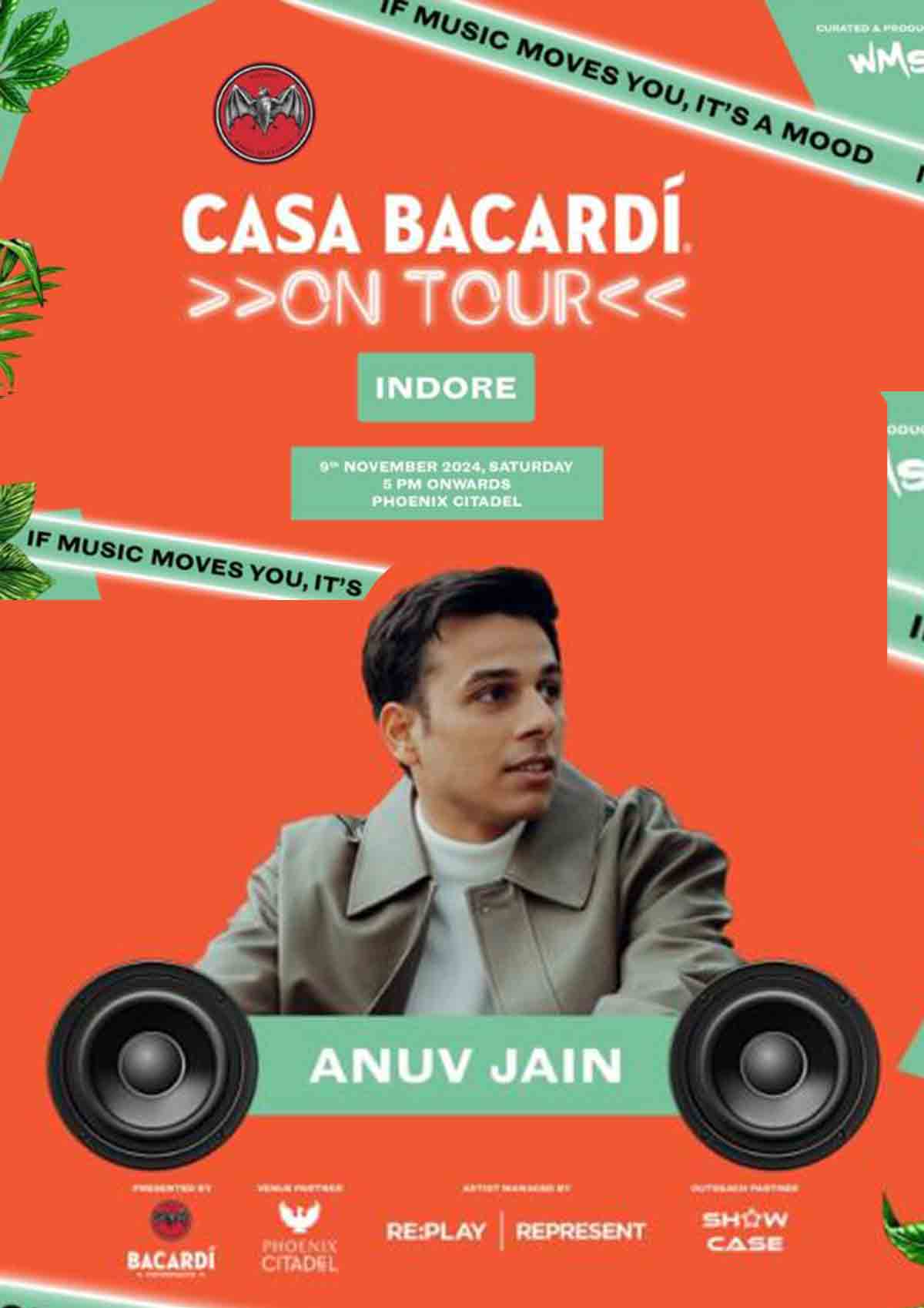 CASA BACARDI ON TOUR Ft-Anuv Jain -Indore