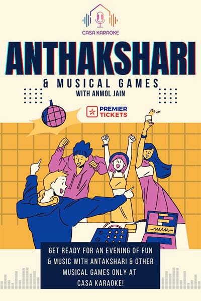 Antakshari & Musical Games with Anmol Jain – 19 November