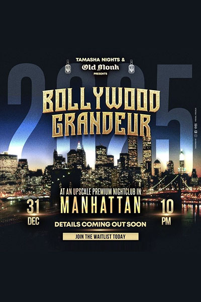 NEW YORK BOLLYWOOD GRANDUER 2025 BY TAMASHA NIGHTS