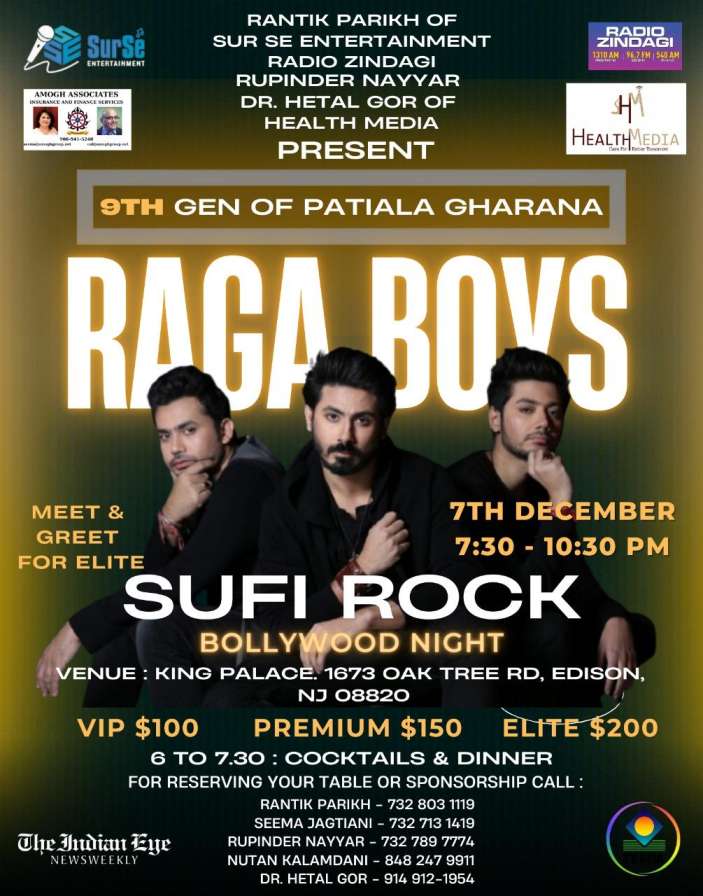 Raga Boys – Sufi Rock Bollywood Night 2024