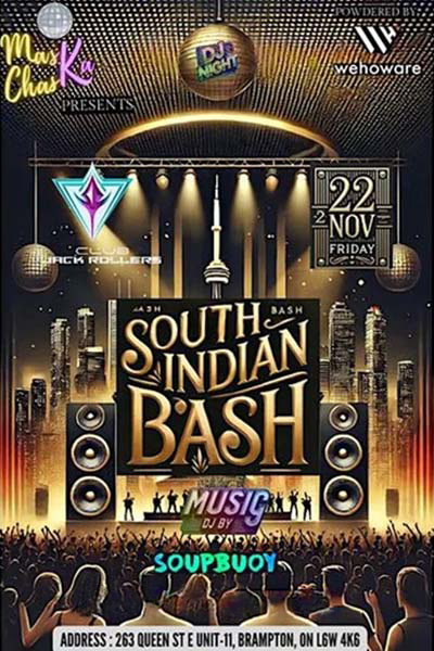 South Indian Bash