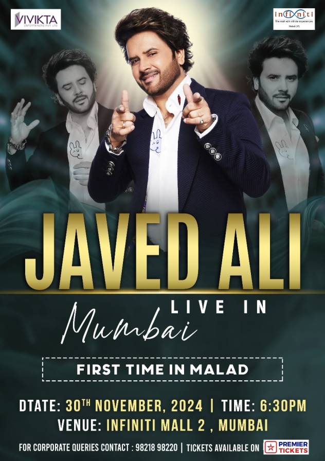 Javed Ali Live In Mumbai – Malad 2024