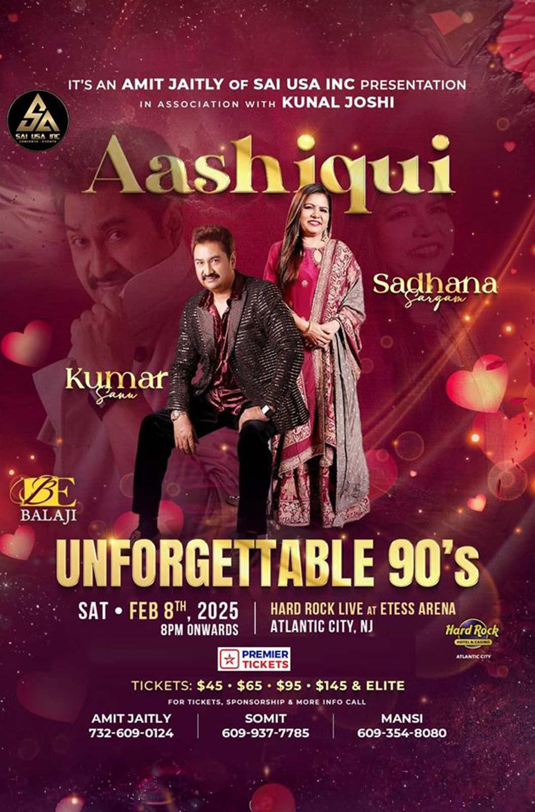 Unforgettable 90’s - KUMAR SANU & SADHANA SARGAM Live in Concert