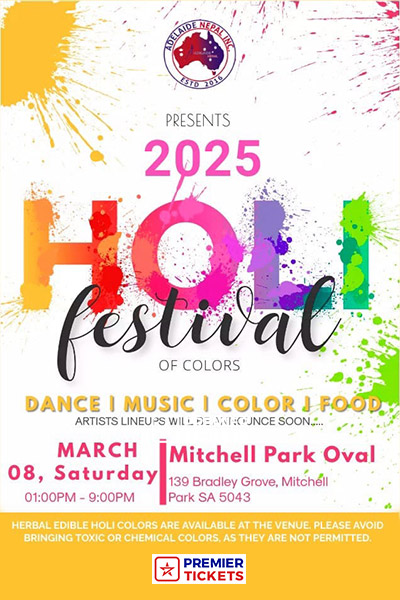 Adelaide Holi Festival 2025