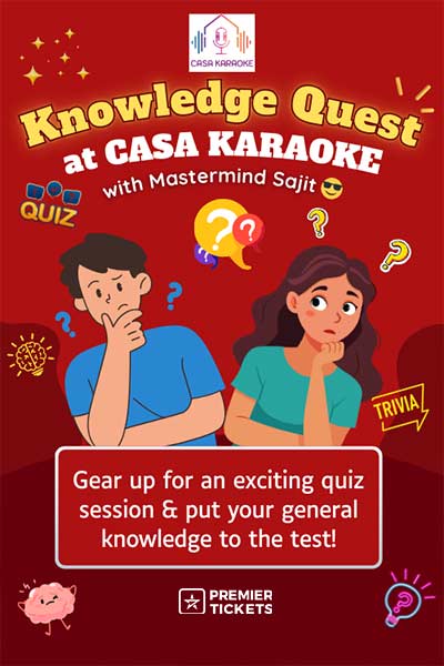 Knowledge Quest at Casa Karaoke – 15th December