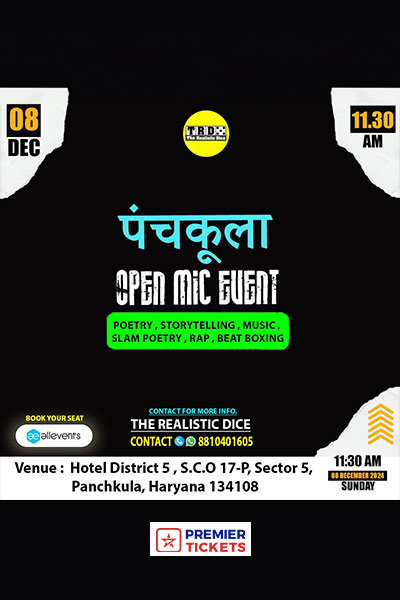 Panchkula Open Mic Event – 2024