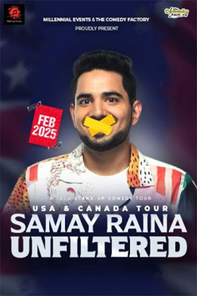 Samay Raina Unfiltered - Dallas 2025